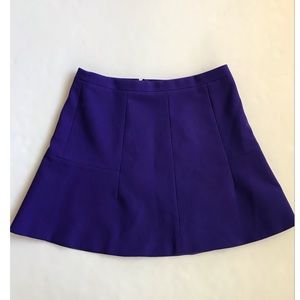 J. Crew Women’s Purple Mini Skirt Size 6